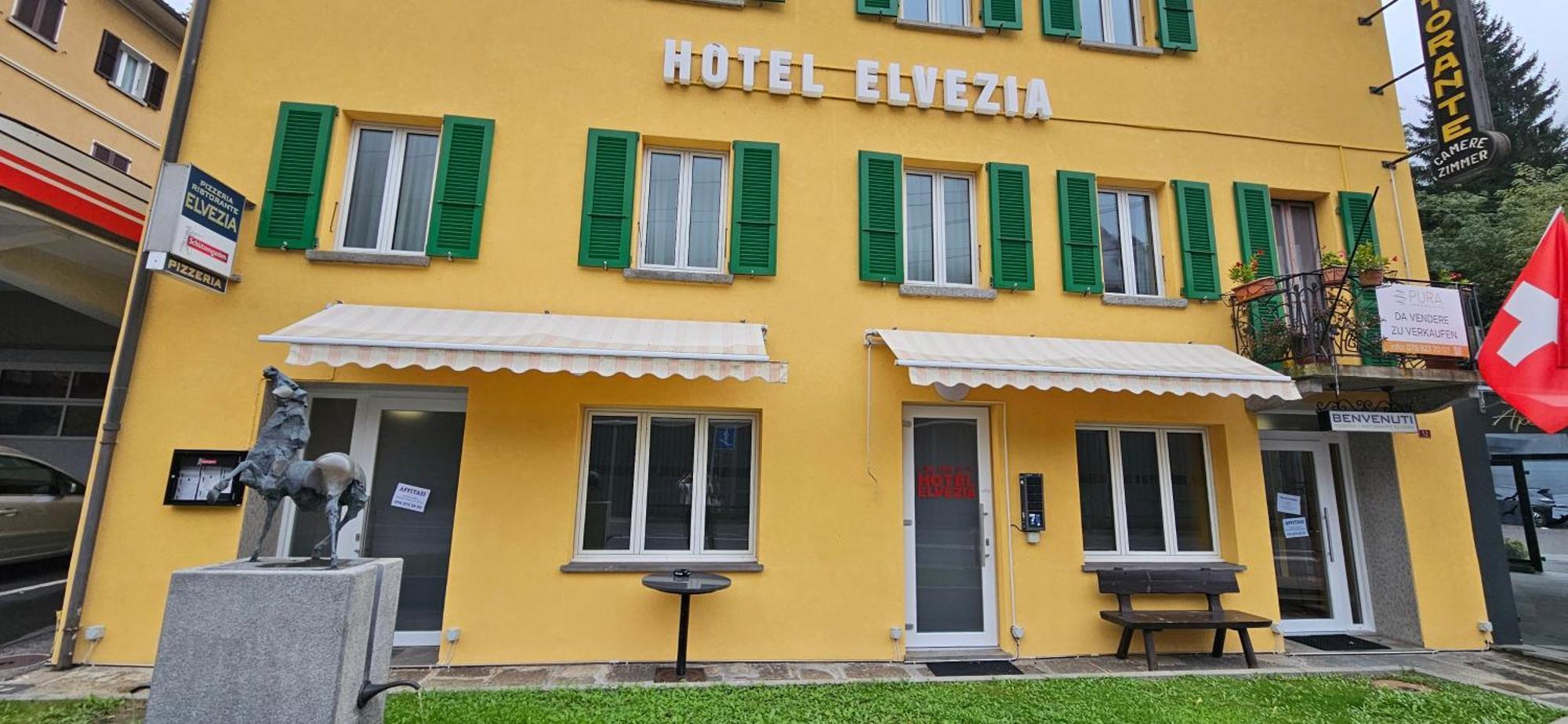 Hotel Elvezia - Self Check-In Lavorgo Екстер'єр фото